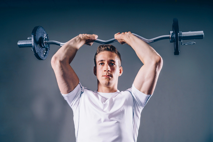 高清健身人物猛男