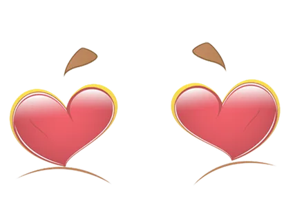 爱心粉色情人节