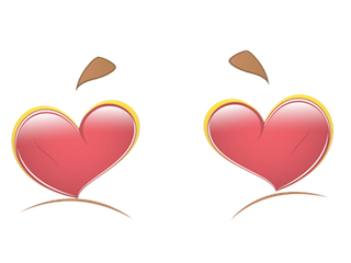 爱心粉色情人节