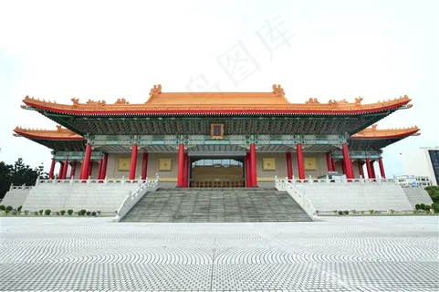 庄严的古代建筑