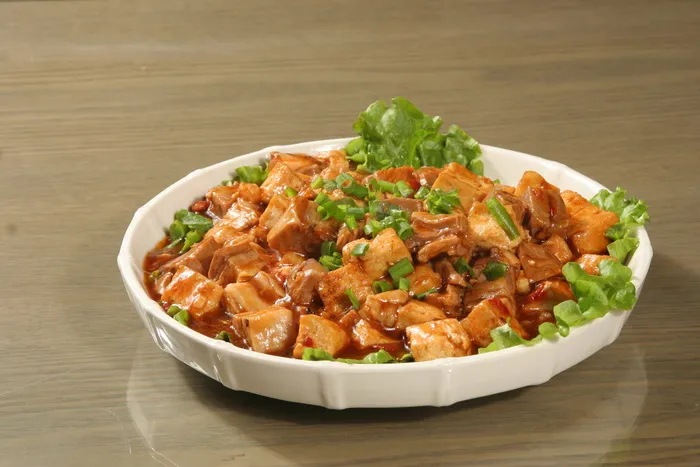 豆腐烧羊肉18元 (1)