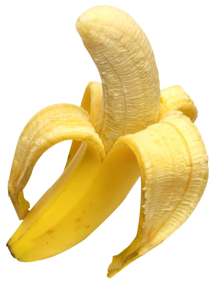 香蕉黄色剥开