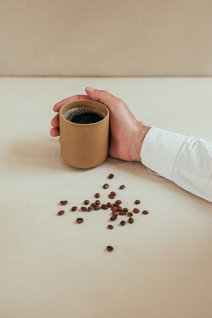 黑色美味咖啡摄影素材