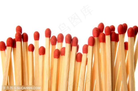 参差错落的火柴