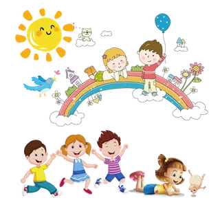 卡通 素材 人物 动画 插图