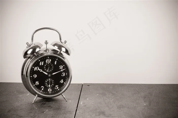 闹钟静物图片