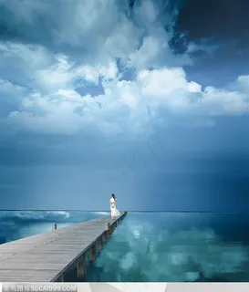 蓝天下的海岸 蓝天下的海岸