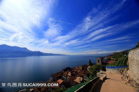 瑞士拉沃风光图片