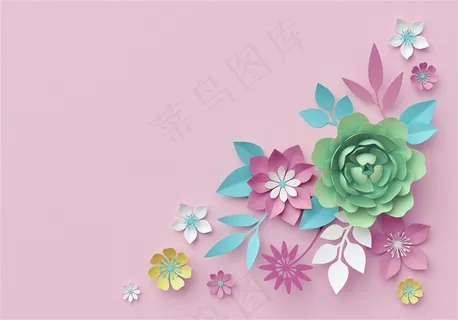 漂亮的花卉剪贴画高清图片 漂亮的花卉剪贴画高清图片