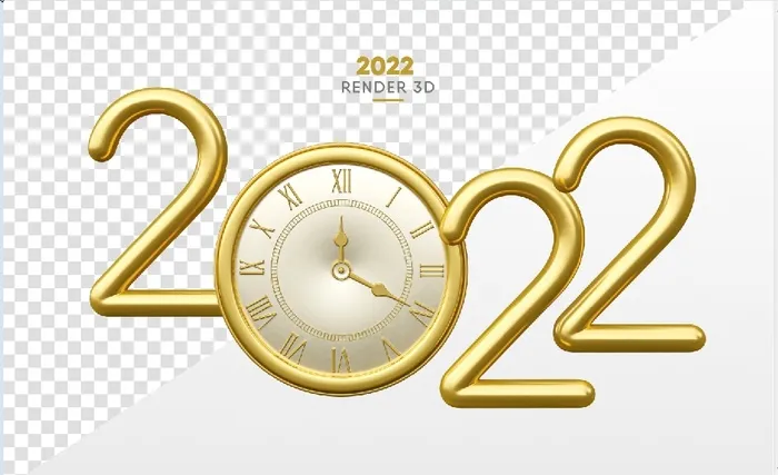 设计新年年表2022年psd模版下载