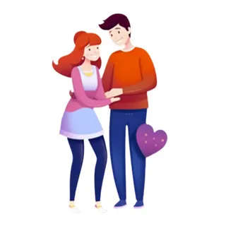 情人节520情侣恋人浪漫免抠