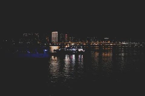 高清唯美城市夜景风景