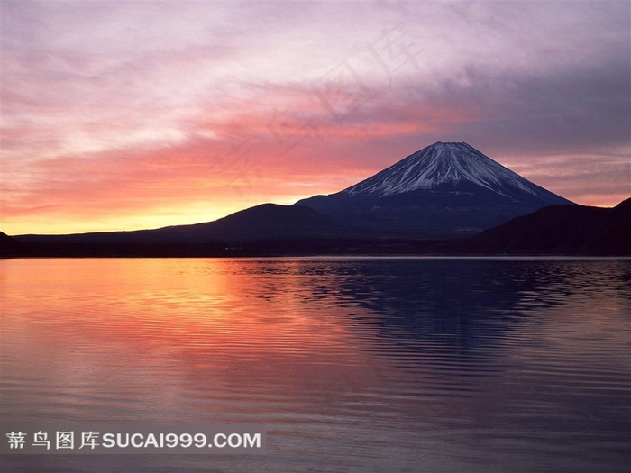 富士山美景摄影素材