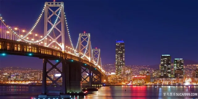 城市建筑唯美风景画