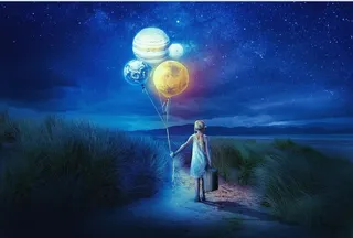 冬天白雪背景风景