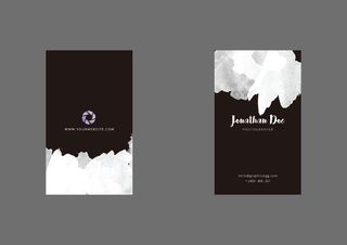 43名片 时尚 潮流 个性 前卫