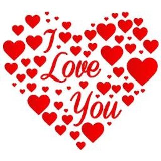我爱你PNG免抠