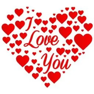 我爱你PNG免抠