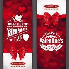 2.14情人节 背景eps,ai矢量模版下载