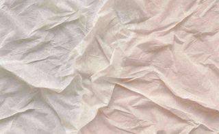 白色纸张纹理，褶皱，淡色