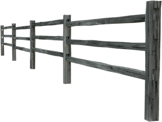 原木栏杆木质现代农业