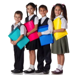 少儿兴趣班孩子四个人物