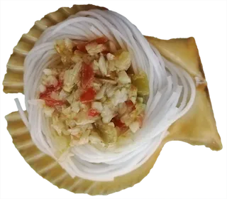 剁椒粉丝扇贝免抠摄影元素素材