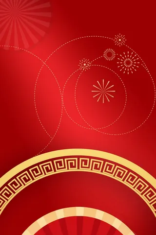 红色庄严海报背景