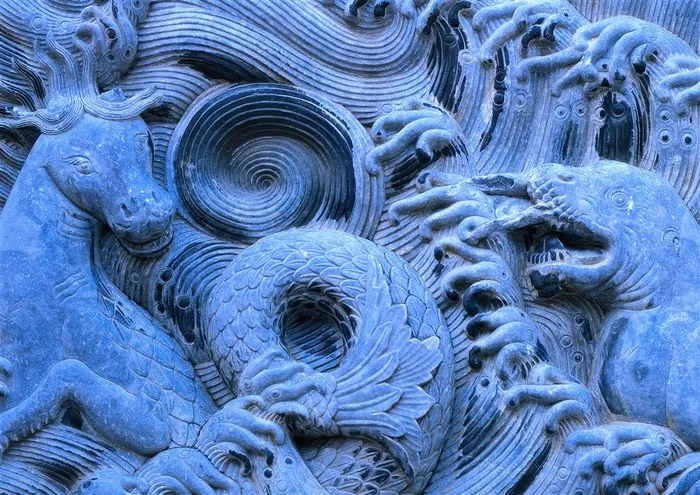 浮雕石刻建筑北京故宫美图素材