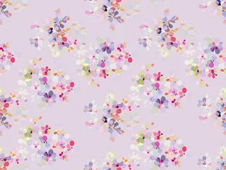 花卉唯美手绘花朵面料纹理手机壳布料面料印花服装矢量图案素材