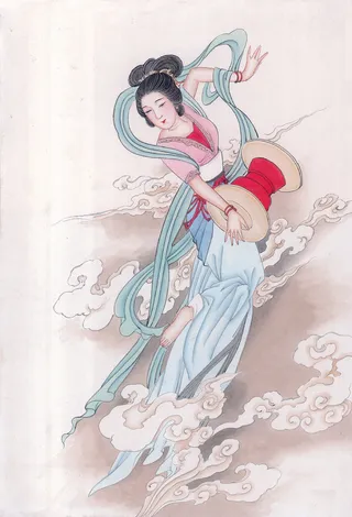 古代美女高清图素材图片格式  (33)