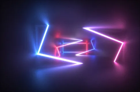 灯光 霓虹灯光 酷炫灯光