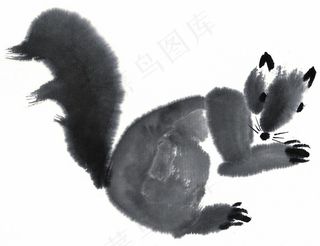 家畜工笔jpg素材