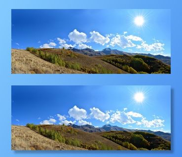 冬天自然背景风景