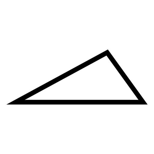三角形 PNG免抠(512x512)