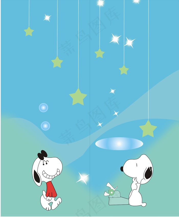 狗史奴比漫画图片