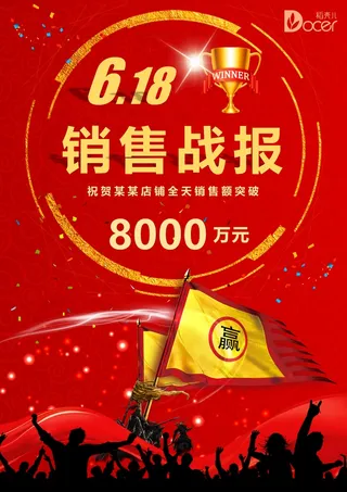 喜报战报海报贺喜光荣榜金榜题名