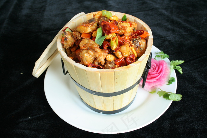 家常菜|美食|菜谱|菜单|0638木桶鸡