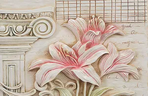 雕塑玉雕背景风景