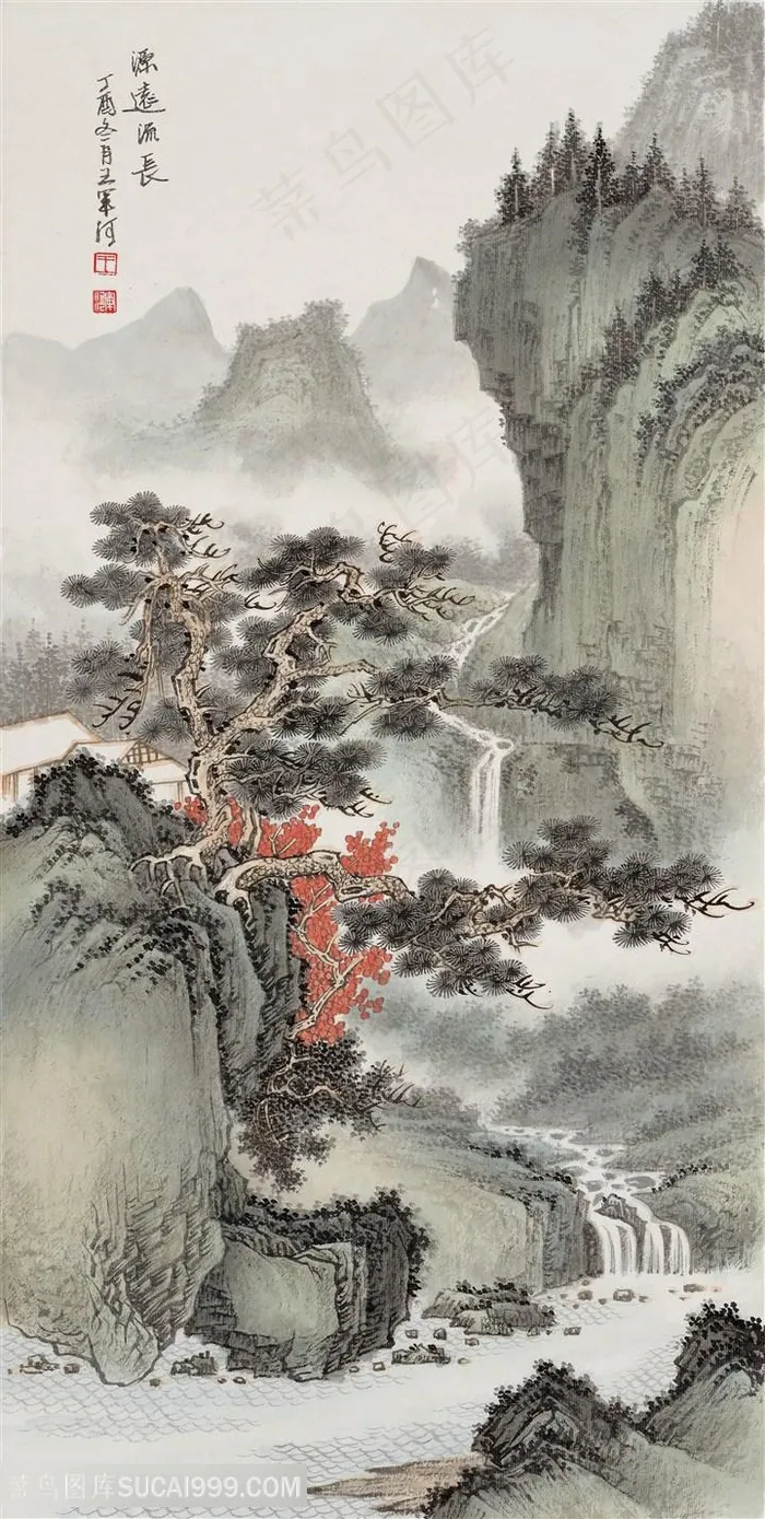 王军河《传统山水皴法解析》已出版47源远流长