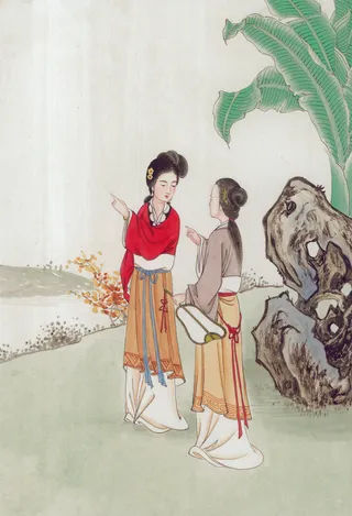 古代美女高清图素材图片格式  (35)