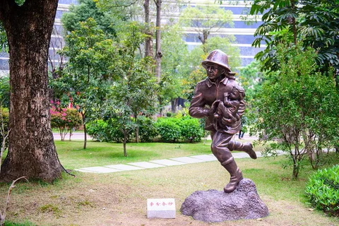 平面 红色 消防 海报 平面 红色 消防 海报