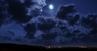 天空，日常，夜晚，月亮