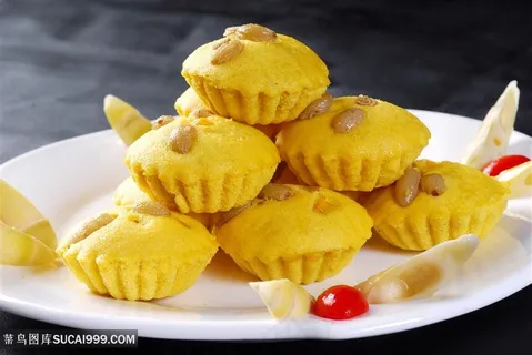 小吃玉米发糕 小吃玉米发糕