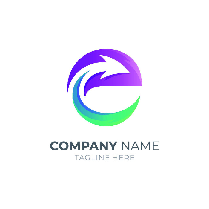 图标识标志公司字母企业商标品牌LOGO设计素材矢量模板