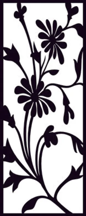 雕刻 田园 镂空 现代 边框