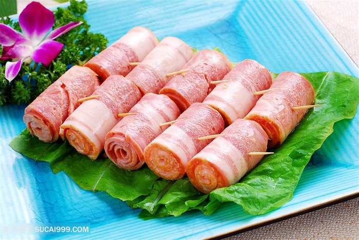 叉烧肥牛卷的美食图片