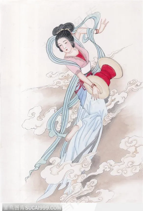 云中的仙女