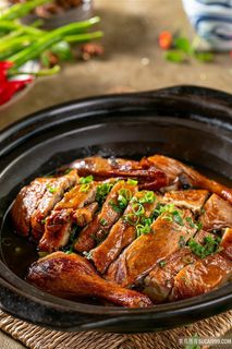 梅菜蒸老鸭图片