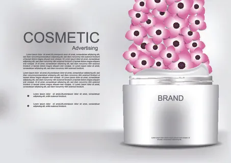 设计化妆品样品素材